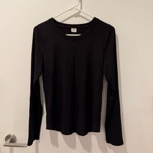 Aritzia Black Long Sleeve Top